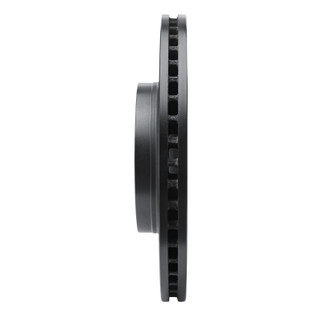 R1 18-25 Jeep Gladiator Front Left Drilled & Slotted Black Brake Rotor