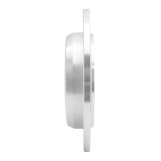 R1 06-12 Mercedes-Benz R500 Rear Left Drilled & Slotted Silver Brake Rotor