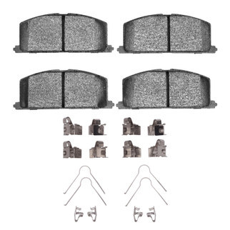 R1 83-95 Chevrolet Nova Front Optimum OE Brake Pads & Hardware Kit