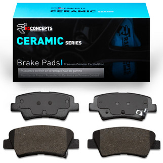 R1 11-25 Dodge Attitude (Mexico) Rear R1 Ceramic Brake Pads