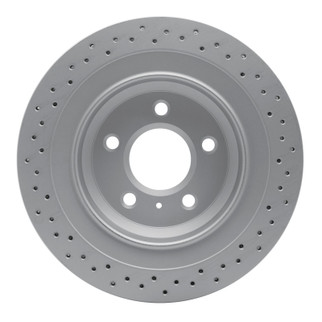 DFC 05-08 Pontiac Grand Prix Rear Drilled GeoSPEC Coated Rotor