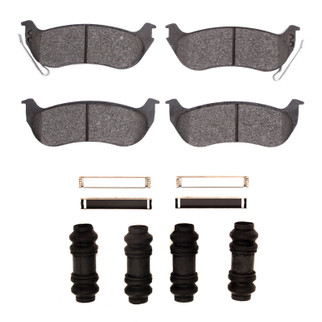 R1 2003-2010 Ford Explorer Sport Trac Rear R1 Semi Met Pads & Hardware Kit