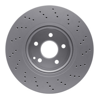 DFC 02-06 Mercedes-Benz CL500 Front Drilled GeoSPEC Coated Rotor