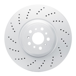 DFC 21-25 BMW M3 Left Front Drilled GeoSPEC Coated Rotor