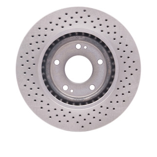 DFC 07-08 Hyundai Tiburon Front Drilled Brake Rotor
