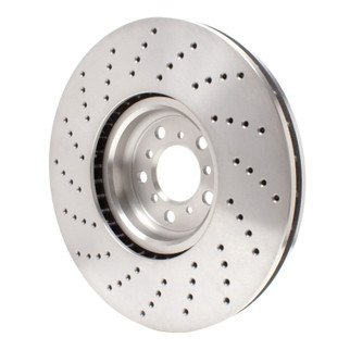 DFC 15-19 BMW X6 Right Front Drilled Brake Rotor