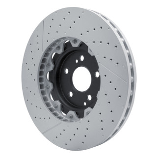 DFC 07-25 Mercedes-Benz E63 AMG Front Drilled and Slotted Hi-Carbon Alloy Geomet Coated Rotor