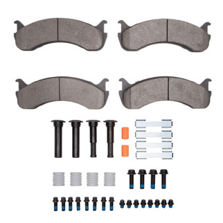 R1 1998-2024 Beaver Motorcoach CONTESSA Front/Rear R1 Super Duty Pads & Hardware Kit