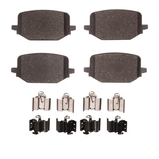 DFC 20-25 Ford Explorer Rear 5000 Advanced Ceramic Brake Pads and Hardware Kit