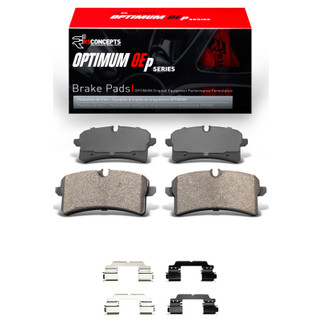 R1 2015-2018 Porsche Macan Rear R1 Optimum OE Pads & Hardware Kit