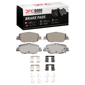 DFC 17-25 Honda CR-V Rear 5000 Advanced Ceramic Brake Pads and Hardware Kit