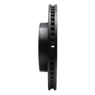 R1 03-03 Dodge Durango Front Right Drilled & Slotted Black Brake Rotor