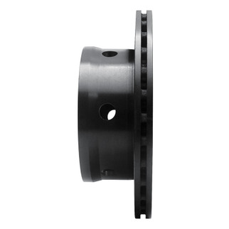 R1 02-06 Dodge Sprinter 3500 Rear Right Drilled & Slotted Black Brake Rotor