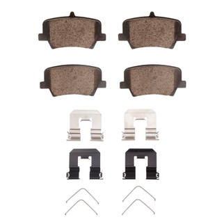 DFC 19-24 Volvo XC40 Rear Euro 5000 Ceramic Brake Pads and Hardware Kit