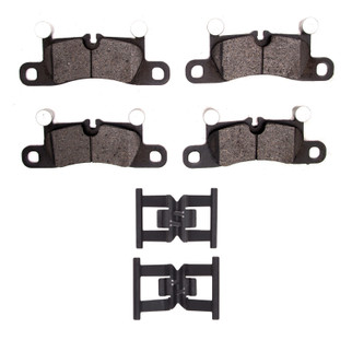 DFC 12-23 Porsche Boxster Rear 5000 Advanced Low Metallic Brake Pads and Hardware Kit