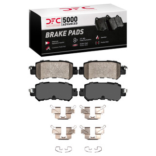 DFC 13-18 Mazda CX-3 Rear 5000 Advanced Ceramic Brake Pads and Hardware Kit