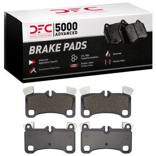 DFC 08-10 Porsche Cayenne Rear 5000 Advanced Low Metallic Brake Pads