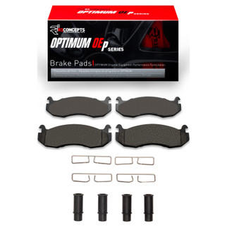 R1 96-06 Hummer H1 Front Optimum OE Pads & Hardware Kit