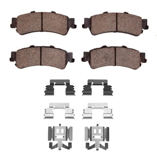 R1 99-11 Cadillac DeVille Rear Super Duty Pads & Hardware Kit