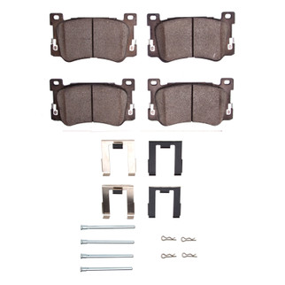 R1 17-22 Genesis G90 Front Optimum OE Pads & Hardware Kit