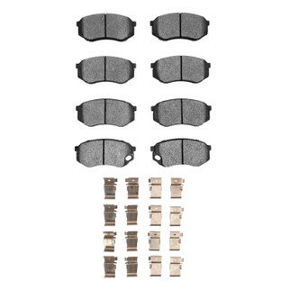 DFC 95-04 Mitsubishi Fuso FE Front 4000 HybriDynamic Brake Pads and Hardware Kit