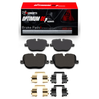 R1 10-13 Land Rover Range Rover Rear Optimum OE Pads & Hardware Kit