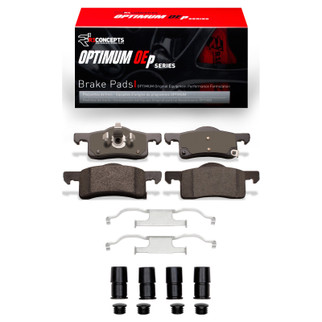 R1 02-06 Ford Expedition Rear Optimum OE Pads & Hardware Kit