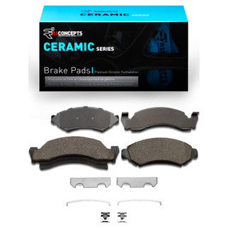 R1 1972-1980 American Motors AMBASSADOR Front R1 Ceramic Pads & Hardware Kit