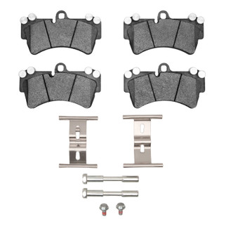 DFC 03-15 Audi Q7 Front 5000 Advanced Low Metallic Brake Pads and Hardware Kit
