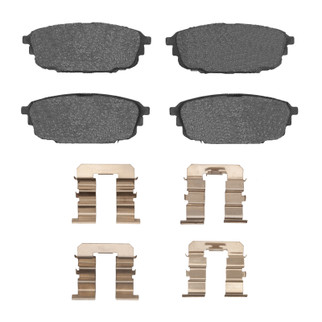 DFC 01-03 Mazda Protege Rear 5000 Advanced Ceramic Brake Pads and Hardware Kit