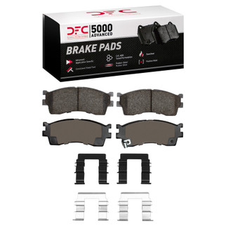 DFC 01-05 Kia Rio Front 5000 Advanced Ceramic Brake Pads and Hardware Kit