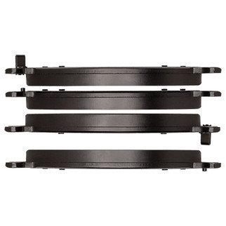 DFC 00-02 Dodge Ram 3500 Front 5000 Advanced Semi Metallic Brake Pads