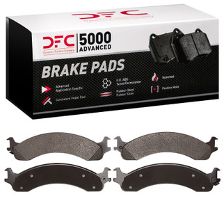 DFC 00-02 Dodge Ram 3500 Front 5000 Advanced Semi Metallic Brake Pads