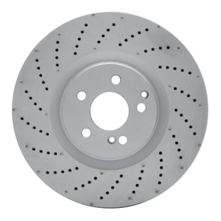 DFC 08-21 Mercedes-Benz E550 Front Drilled Hi-Carbon Alloy Geomet Coated Rotor