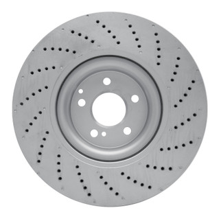 DFC 08-21 Mercedes-Benz E550 Front Drilled Hi-Carbon Alloy Geomet Coated Rotor
