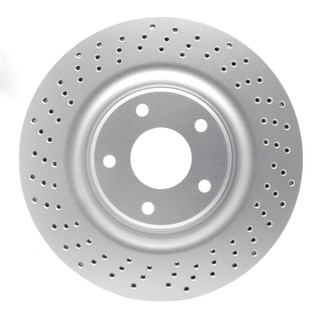 DFC 05-13 Cadillac XLR Front Drilled Hi-Carbon Alloy Geomet Coated Rotor