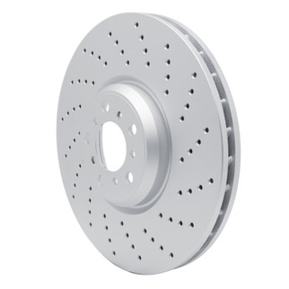 DFC 15-19 BMW X5 Right Front Drilled Hi-Carbon Alloy Geomet Coated Rotor