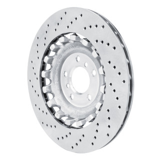DFC 12-19 BMW M6 Right Rear Drilled Hi-Carbon Alloy Geomet Coated Rotor
