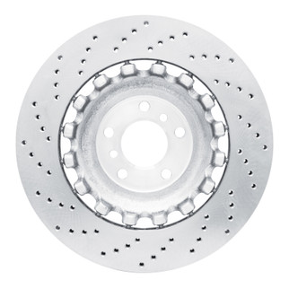 DFC 12-19 BMW M6 Right Rear Drilled Hi-Carbon Alloy Geomet Coated Rotor