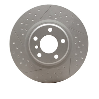 DFC 12-20 BMW 230i xDrive Rear GeoSPEC Coated Rotor - Dimpled and Slotted