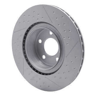 DFC 12-20 BMW 230i xDrive Rear GeoSPEC Coated Rotor - Dimpled and Slotted