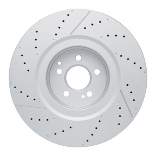 DFC 21-25 Mercedes-Benz GLS63 AMG Rear Drilled GeoSPEC Coated Rotor and Slotted