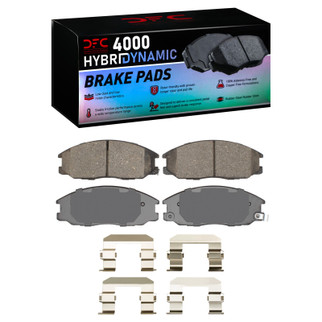 DFC 01-09 Hyundai XG300 Front 4000 HybriDynamic Brake Pads and Hardware Kit