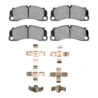 DFC 13-24 Porsche 911 Front 5000 Advanced Low Metallic Brake Pads and Hardware Kit