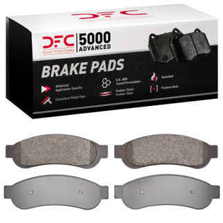 DFC 10-12 Ford F-250 4WD (Super Duty) Rear 5000 Advanced Semi Metallic Brake Pads