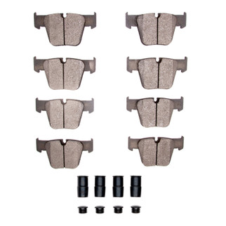 DFC 07-14 Mercedes-Benz S65 AMG Front 5000 Advanced Low Metallic Brake Pads and Hardware Kit