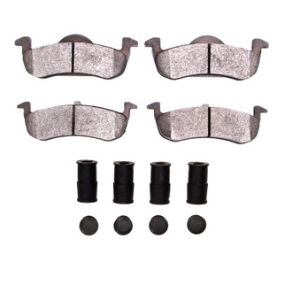 DFC 07-16 Ford Expedition Rear 5000 Advanced Semi Metallic Brake Pads and Hardware Kit