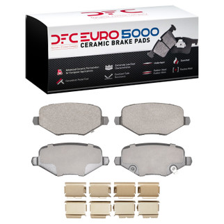 DFC 09-14 Dodge Journey Rear Euro 5000 Ceramic Brake Pads and Hardware Kit