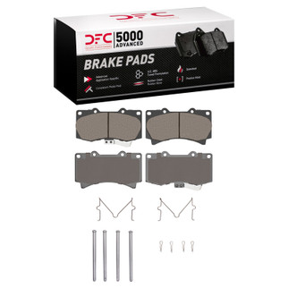 DFC 06-10 Hummer H3T Front 5000 Advanced Ceramic Brake Pads and Hardware Kit