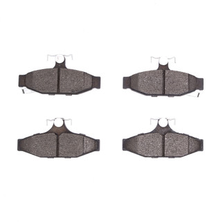 DFC 84-87 Chevrolet Corvette Rear 5000 Advanced Semi Metallic Brake Pads